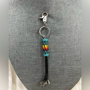 🔥🔥South Western Key Chain Holder Stylish Easy to keep up with.😎💖💙